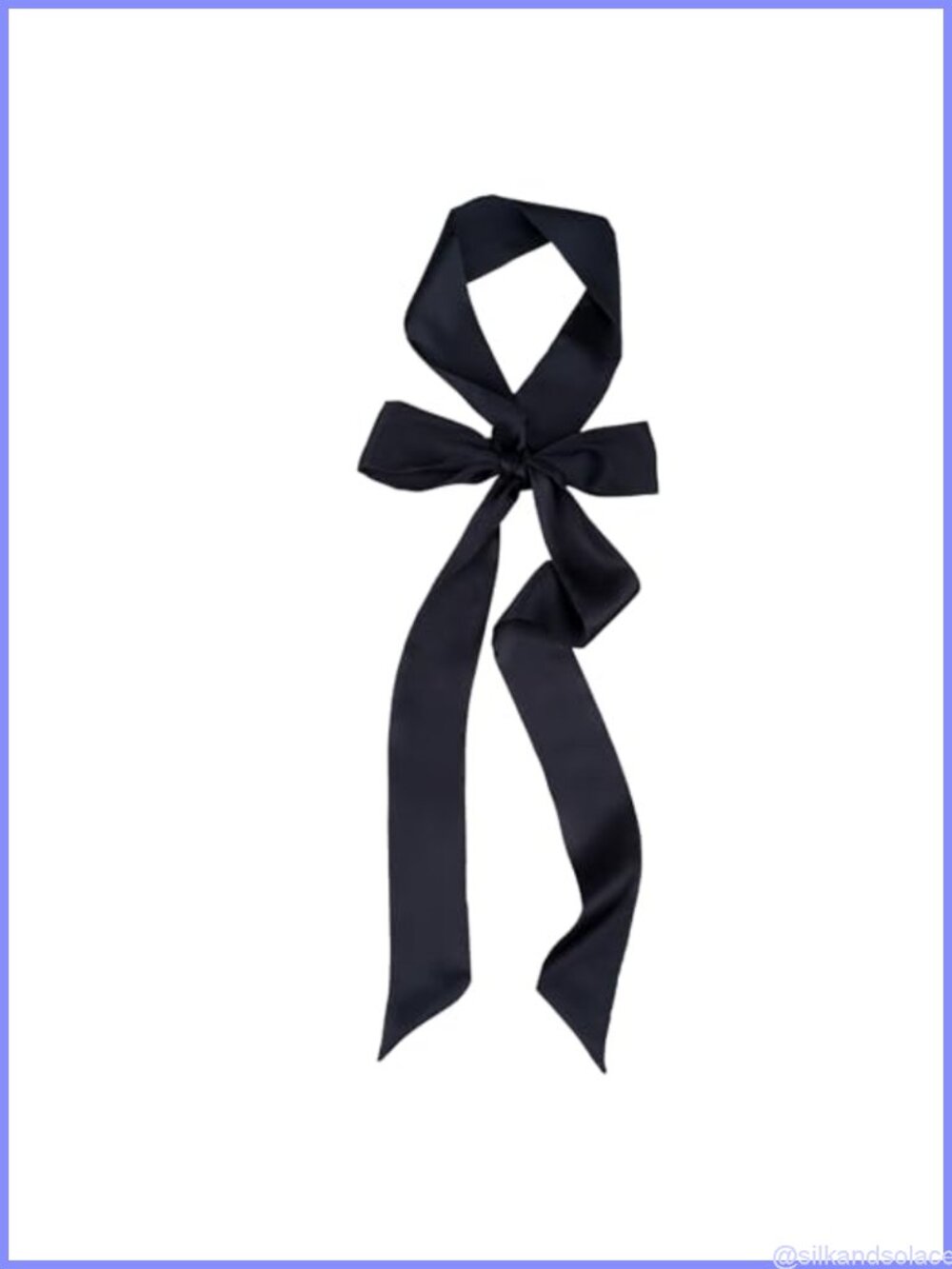 Satin Skinny Scarf Long Neck Scarf Neckerchief Sash Belt Hair Accessory